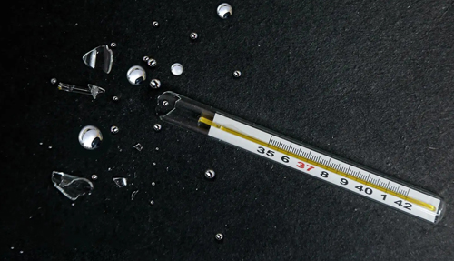 水銀溫度計(jì)打碎了怎么處理？ 做好這7歩避免中毒！