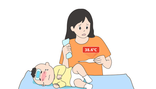 體溫38°C+，物理降溫要用溫毛巾還是冷毛巾？